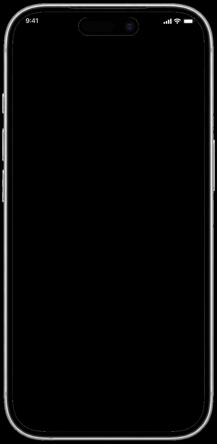 Urologics app demo on a phone