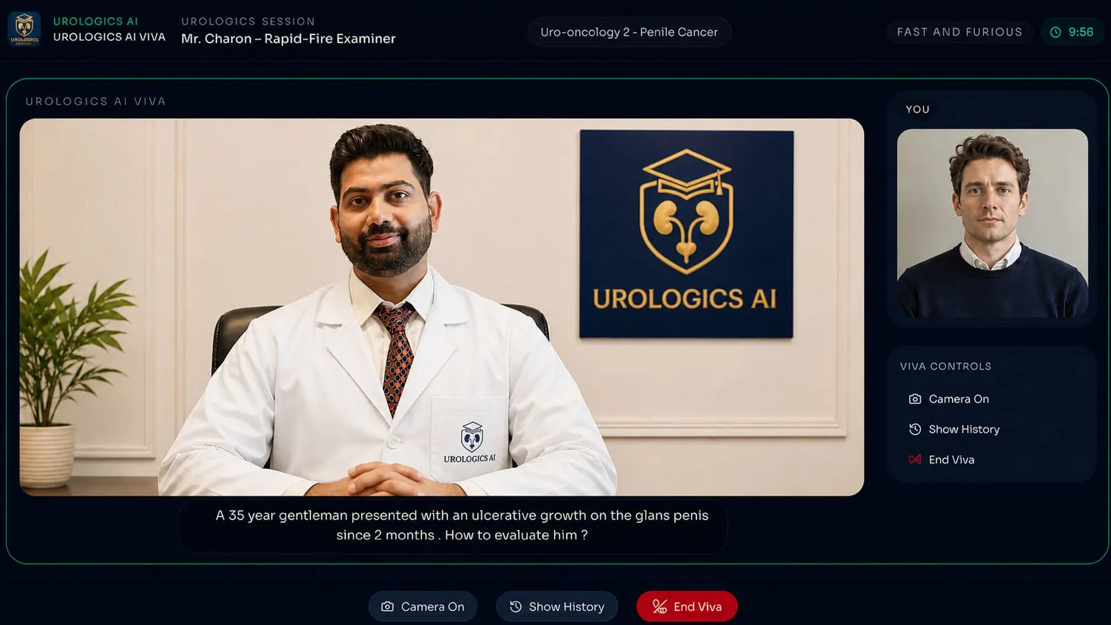 Urologics AI Viva laptop preview
